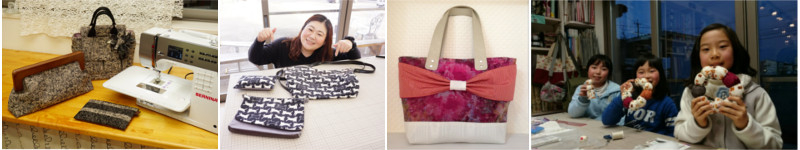 手づくりバッグ教室写真